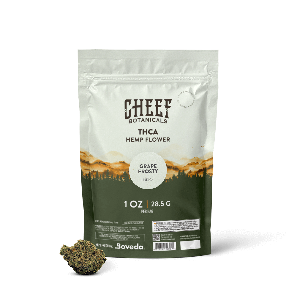 Grape Frosty THCa Flower - Cheef Botanicals