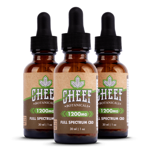 Bundle & Save: Hemp CBD Oil Drops (3 x 1200mg) - Cheef Botanicals