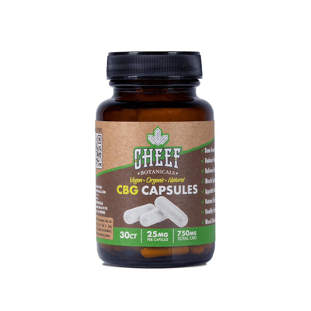 Cheef Botanicals CBG Capsules 750mg