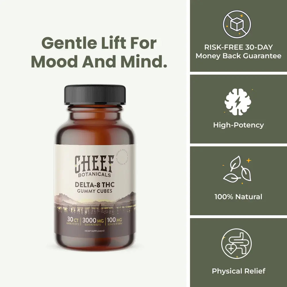 Delta 8 Gummy Cubes