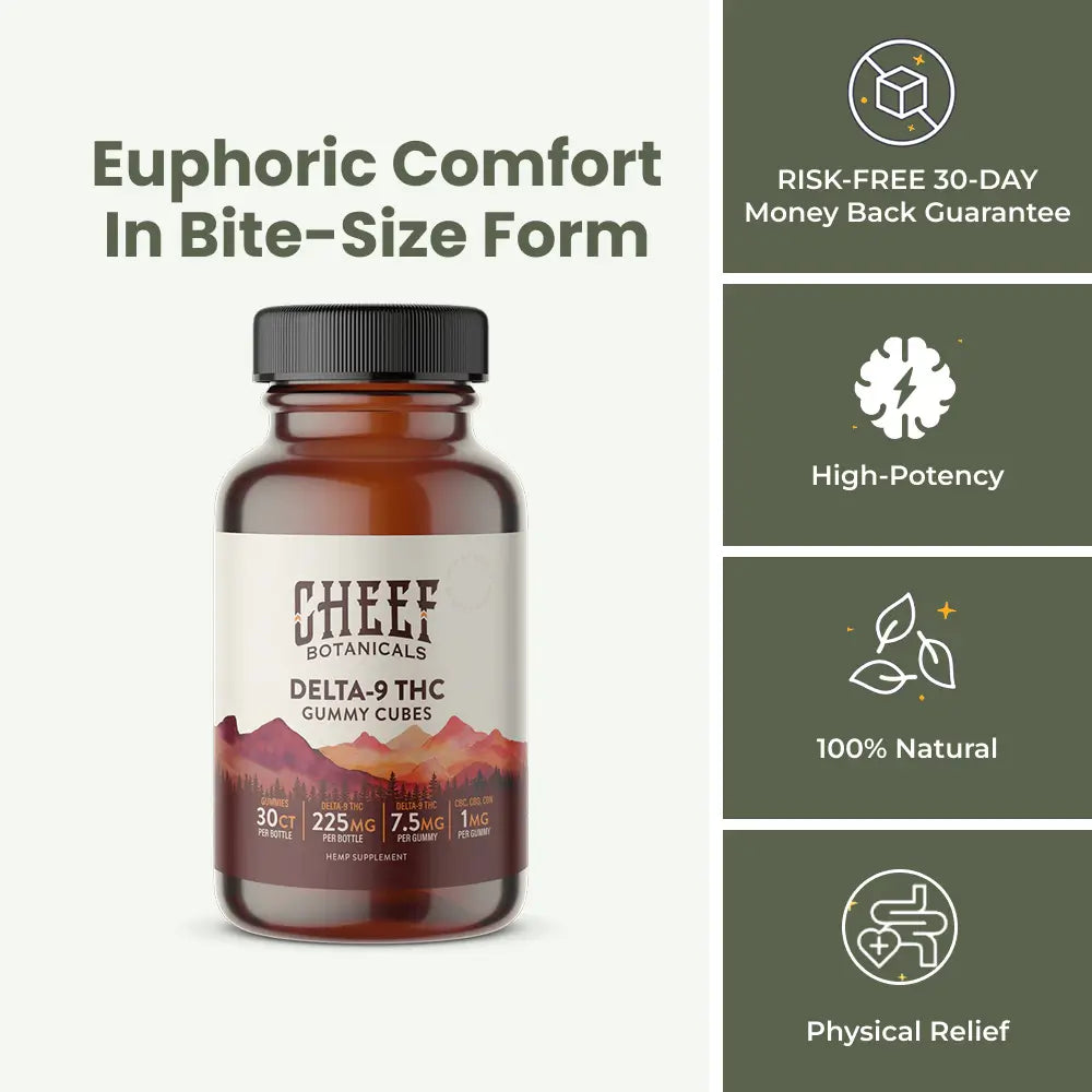 Delta 9 Gummy Cubes