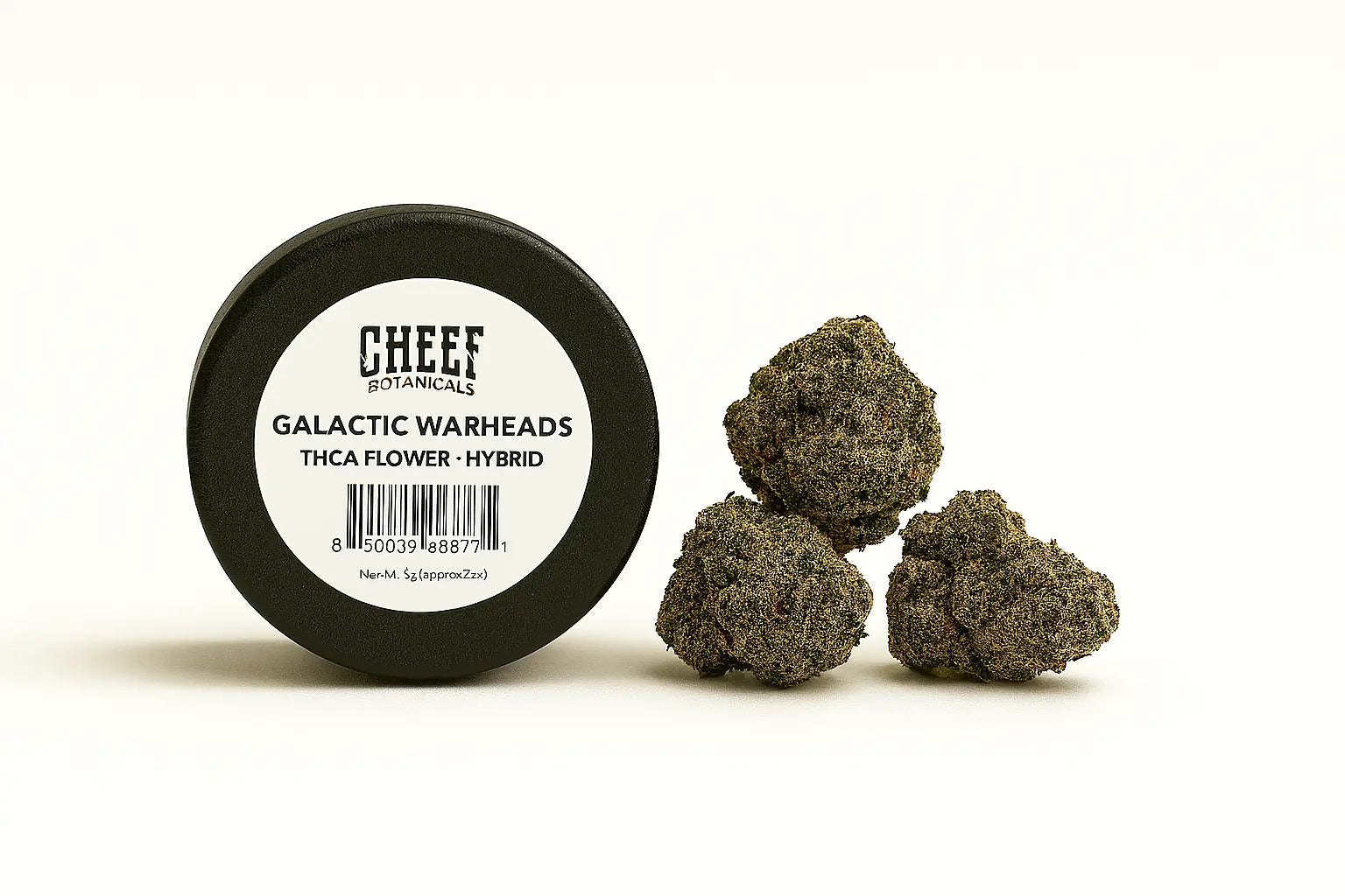 Galactic Warheads THCa Flower