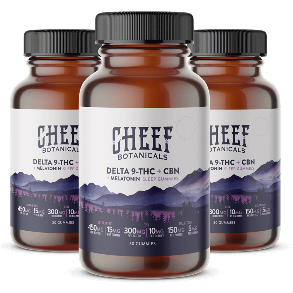 D9-THC + CBN Gummies for Sleep - Cheef Botanicals