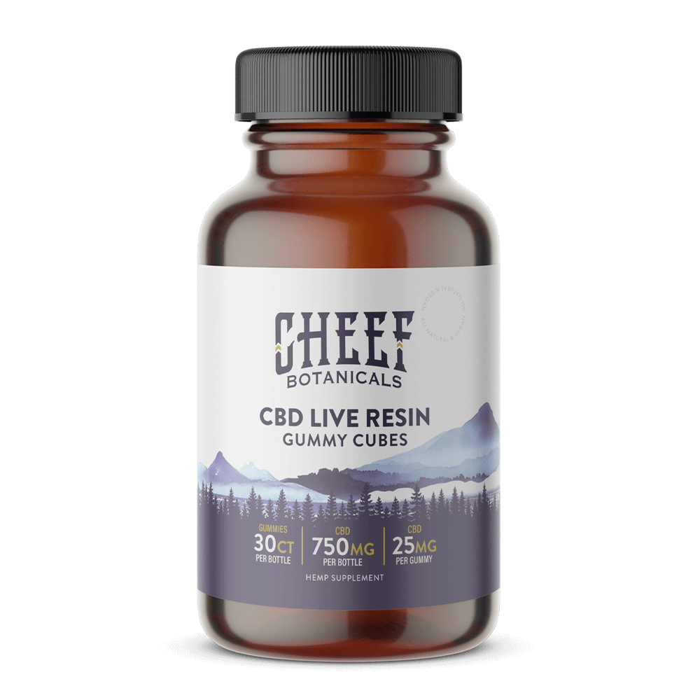 CBD Live Resin Gummies - Cheef Botanicals