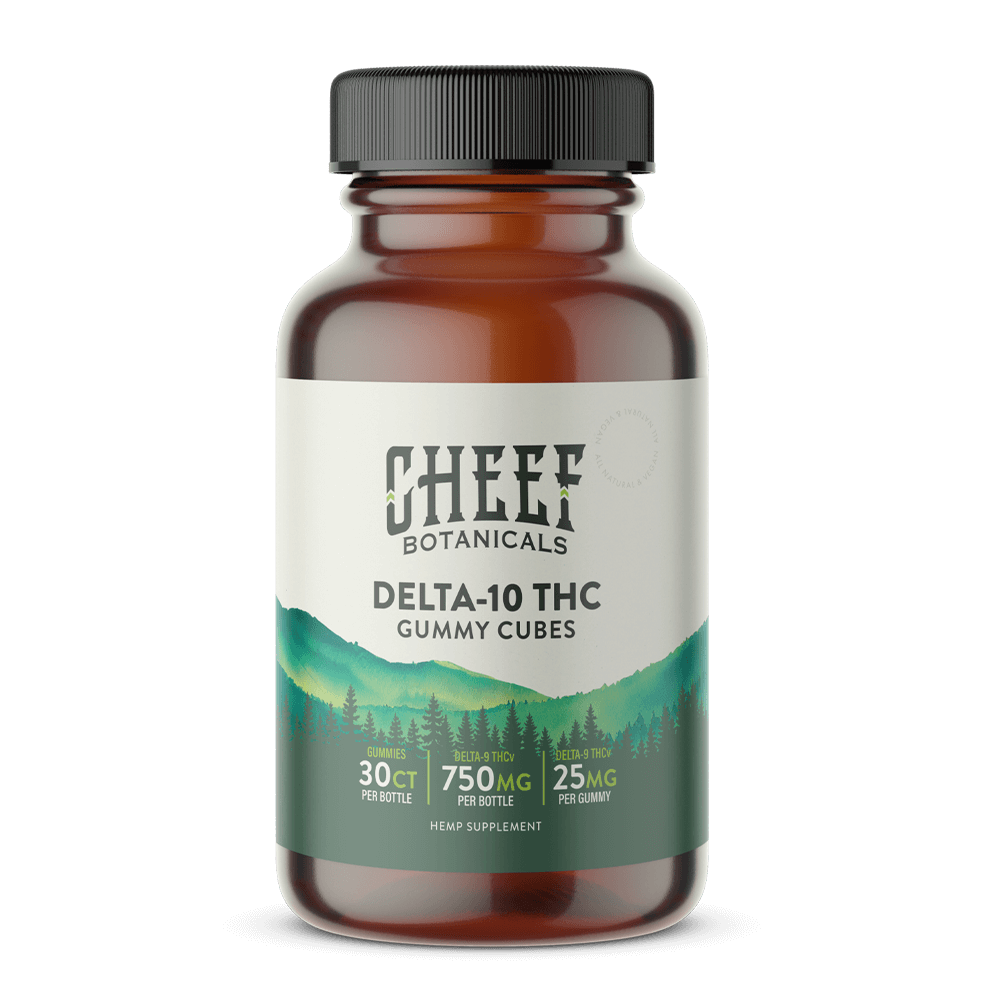 Delta 10 Gummy Cubes - Cheef Botanicals