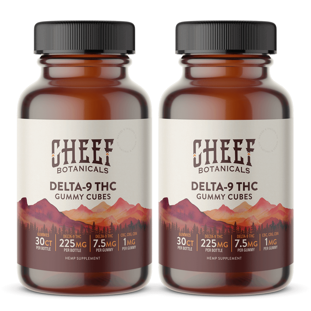 Delta 9 Gummy Cubes - Cheef Botanicals