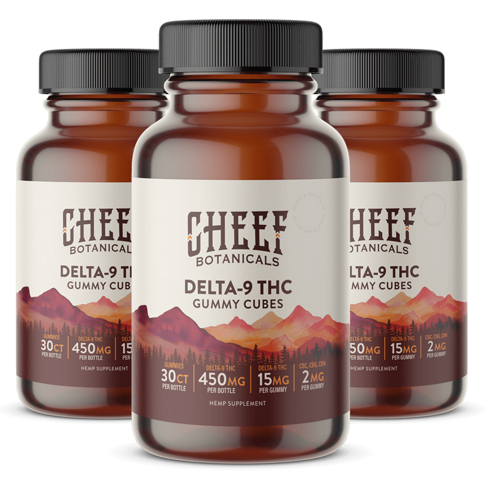 Delta 9 Gummy Cubes - Cheef Botanicals