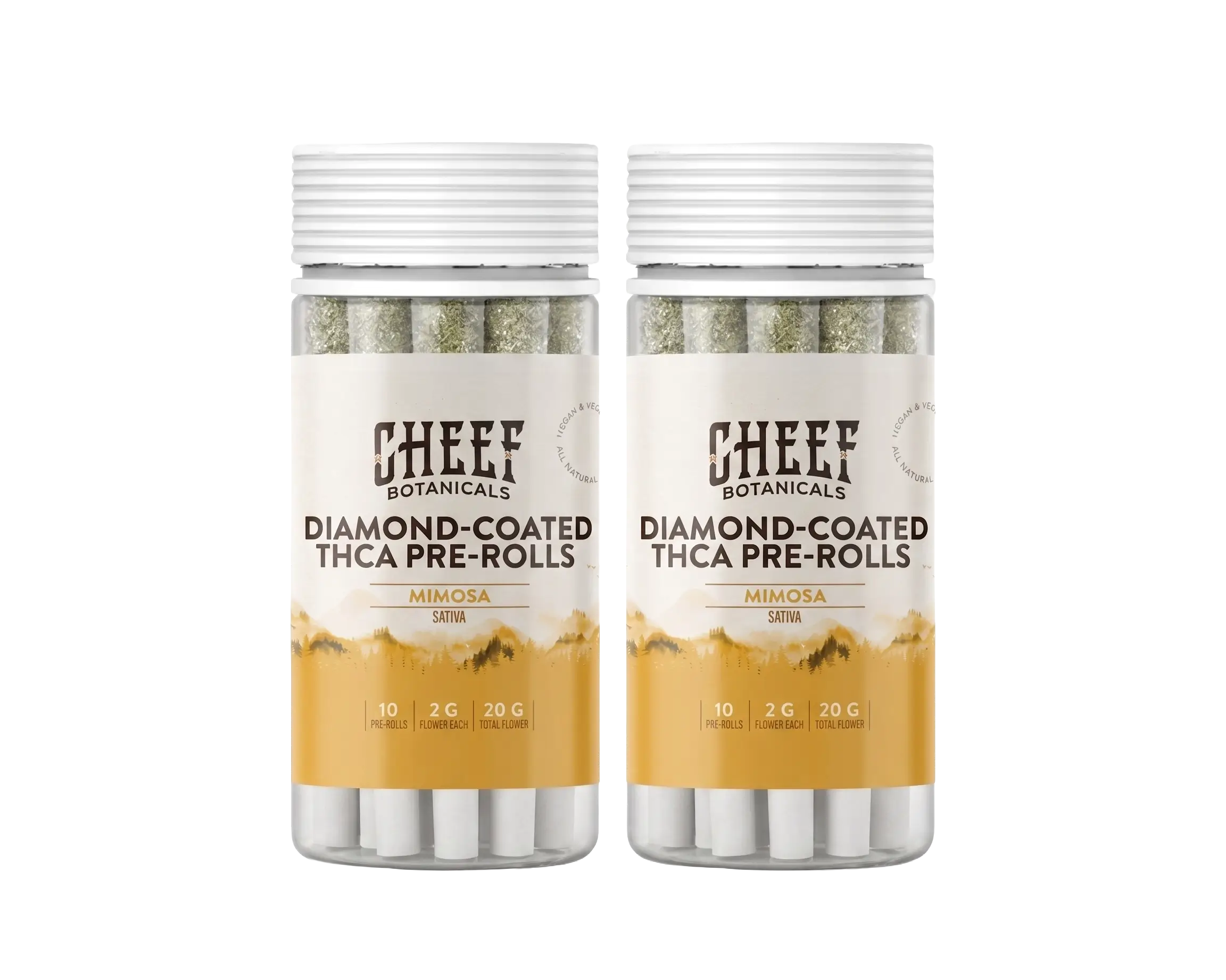 Mimosa THCa Diamond-Infused Pre-Rolls (10-Pack) - Flower