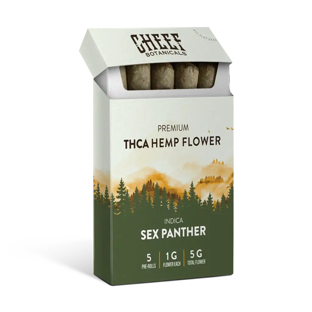 Sex Panther THCa Pre Rolls - Cheef Botanicals