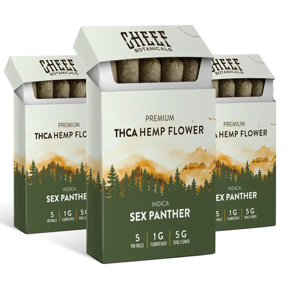 Sex Panther THCa Pre Rolls - Cheef Botanicals