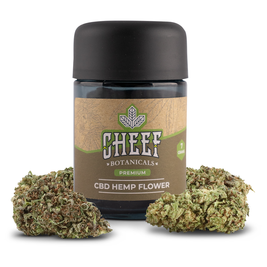 Cheef Botanicals Premium Flower with Glass Jar