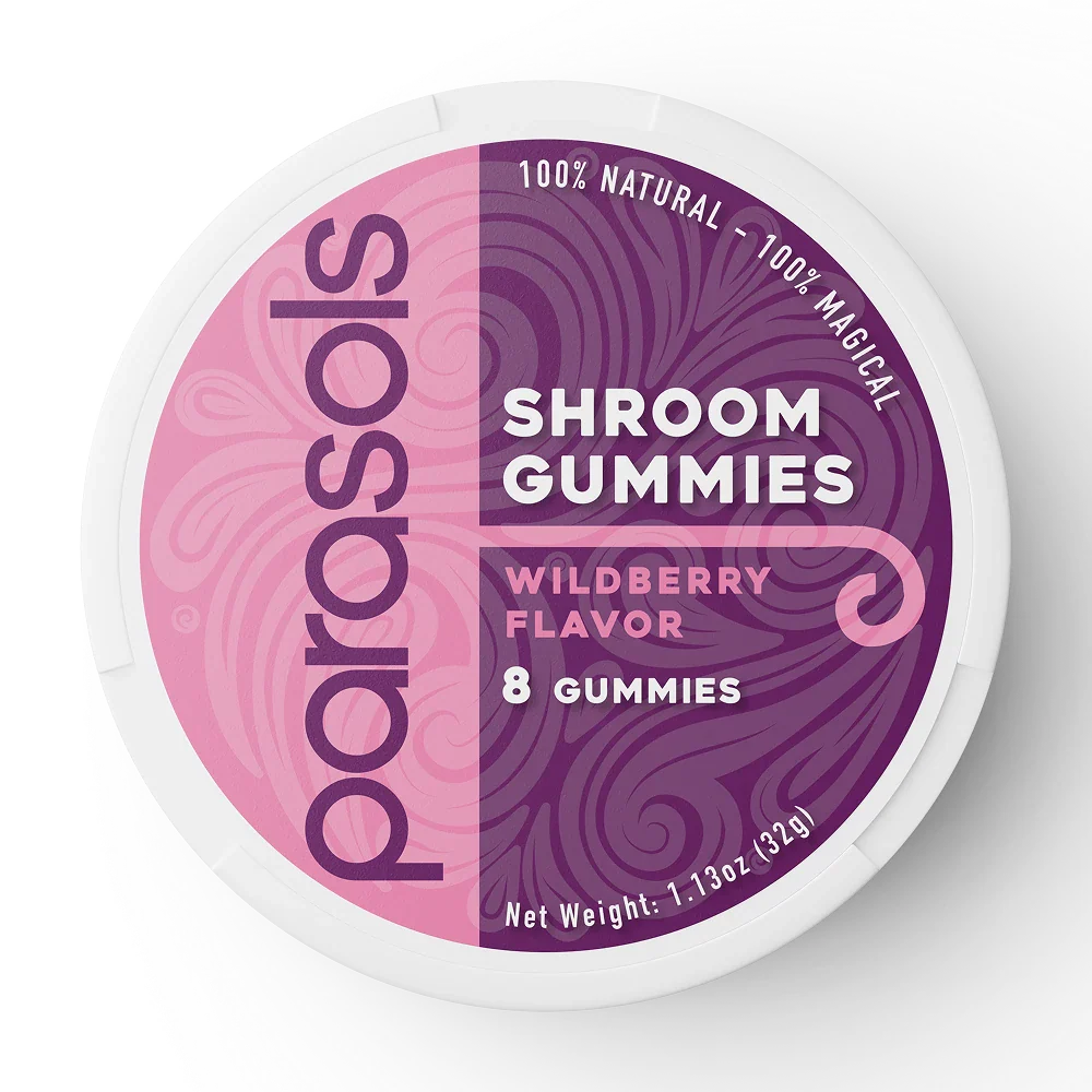 Magic Mushroom Gummies [Psilocybin-Free] Wildberry - Shroom Gummies