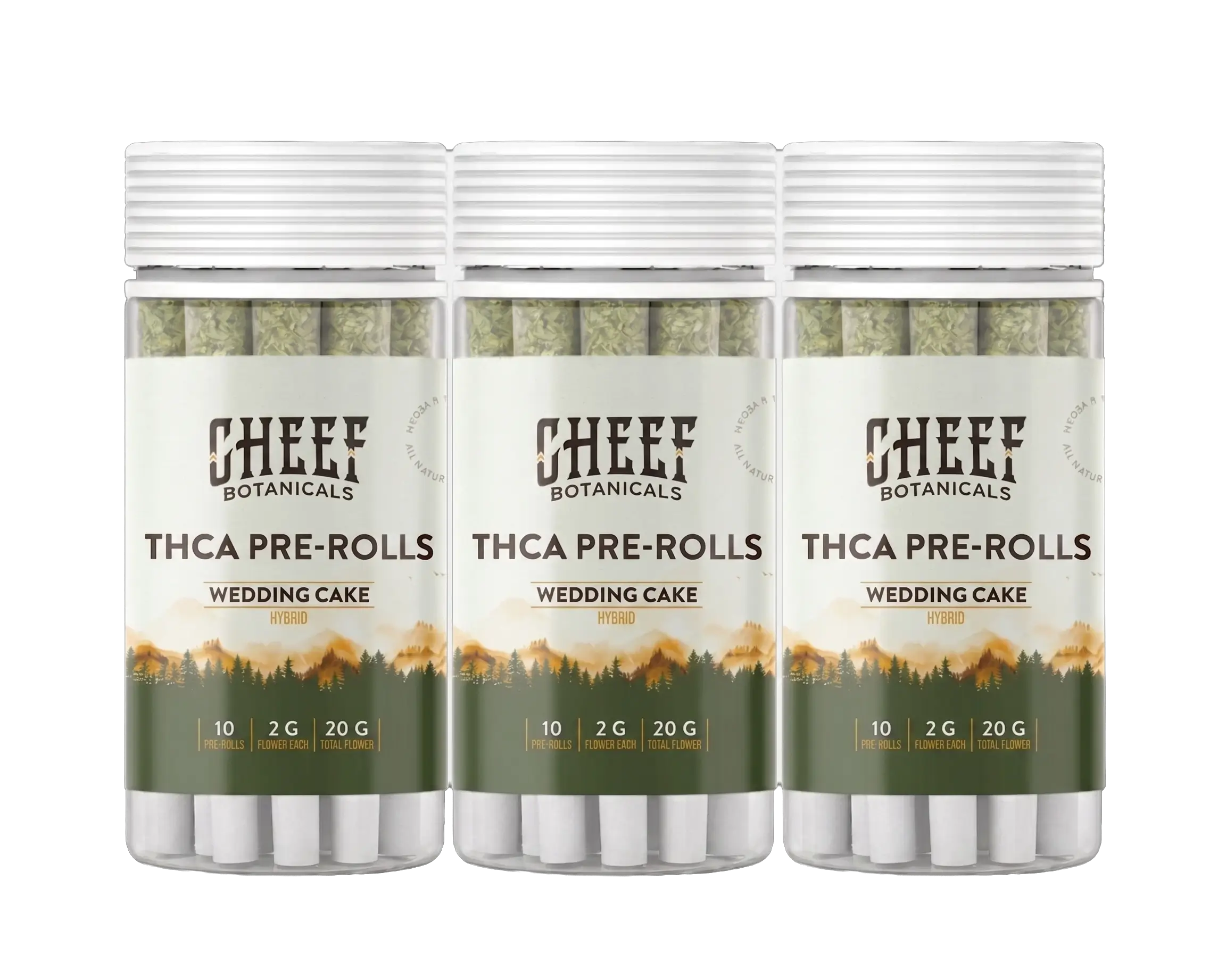 Wedding Cake THCa Pre Rolls (10-Pack) - Flower