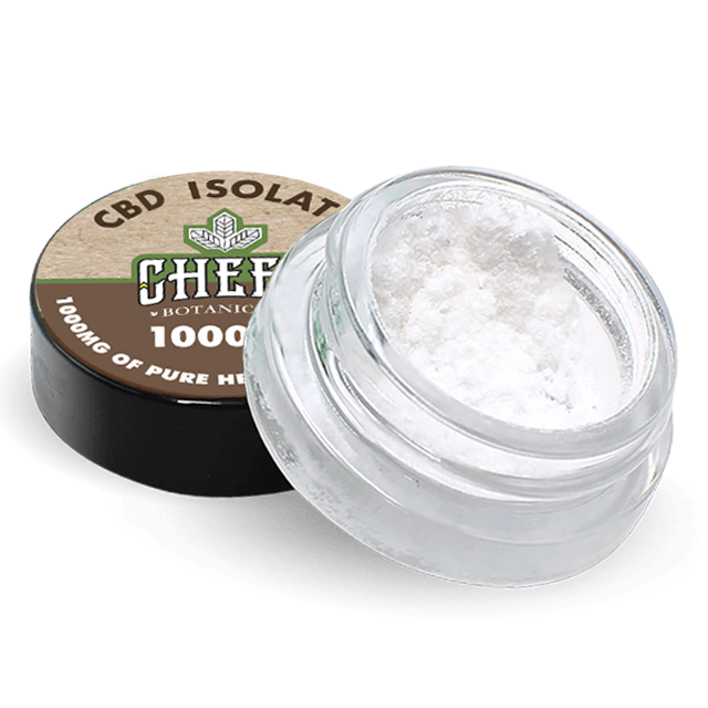 Cheef Botanicals CBD Isolate Jar
